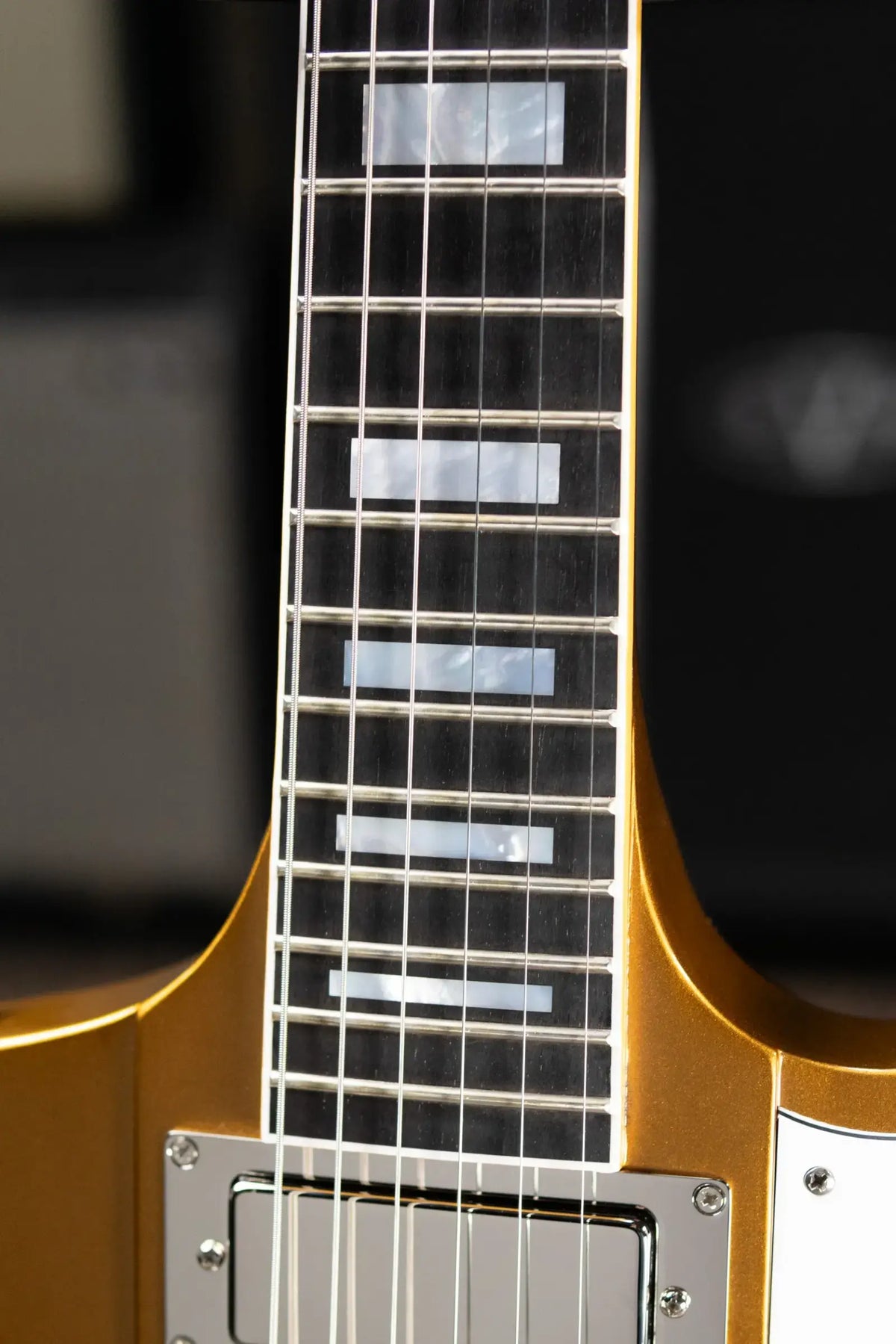 Gibson Custom Shop Limited Edition 1963 Firebird VII Maestro Electric Guitar - Double Gold Gloss with Hardshell Case