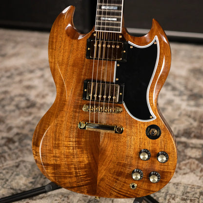 Gibson Custom Shop Limited Edition SG Custom Electric Guitar - Koa/Walnut with Hardshell Case