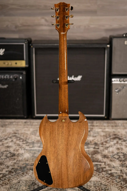 Gibson Custom Shop Limited Edition SG Custom Electric Guitar - Koa/Walnut with Hardshell Case