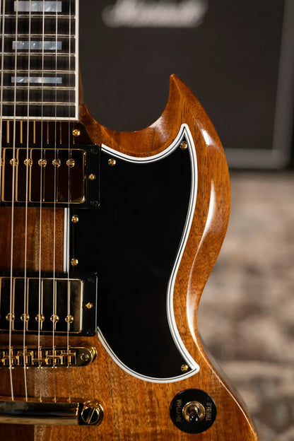 Gibson Custom Shop Limited Edition SG Custom Electric Guitar - Koa/Walnut with Hardshell Case