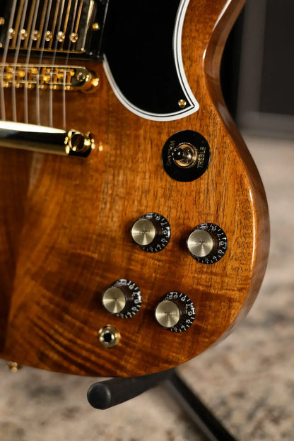 Gibson Custom Shop Limited Edition SG Custom Electric Guitar - Koa/Walnut with Hardshell Case