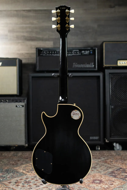 Gibson Custom Shop Made 2 Measure 1957 Les Paul Custom VOS Electric Guitar - Ebony with Hardshell Case
