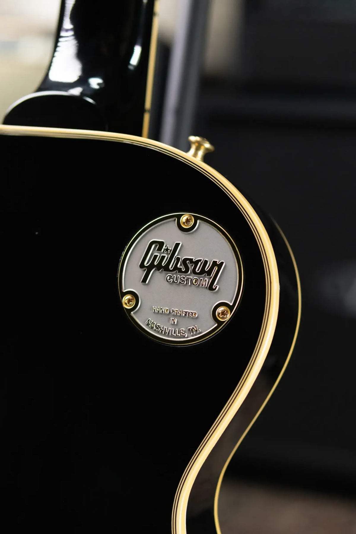 Gibson Custom Shop Made 2 Measure 1957 Les Paul Custom VOS Electric Guitar - Ebony with Hardshell Case