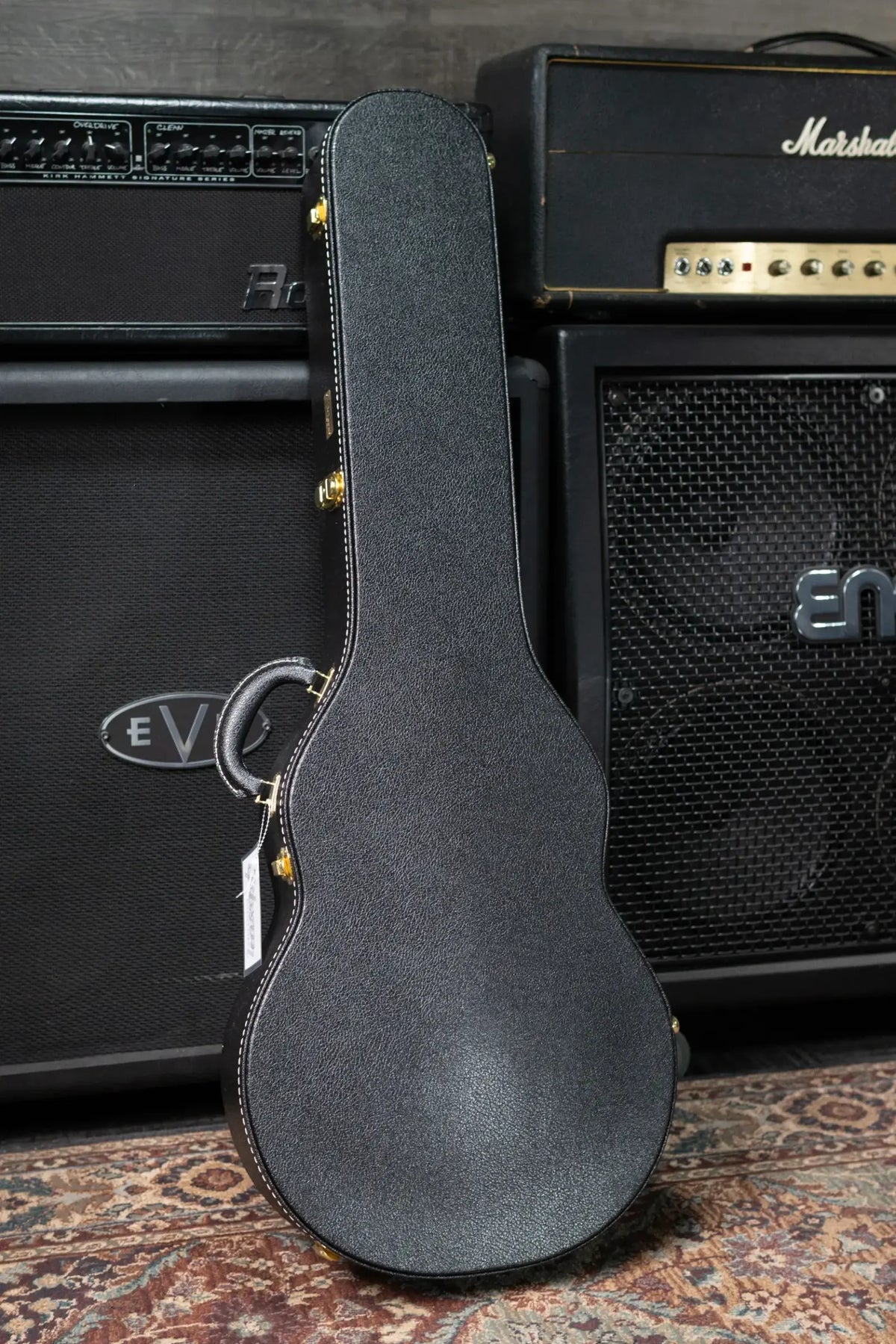Gibson Custom Shop Made 2 Measure 1957 Les Paul Custom VOS Electric Guitar - Ebony with Hardshell Case