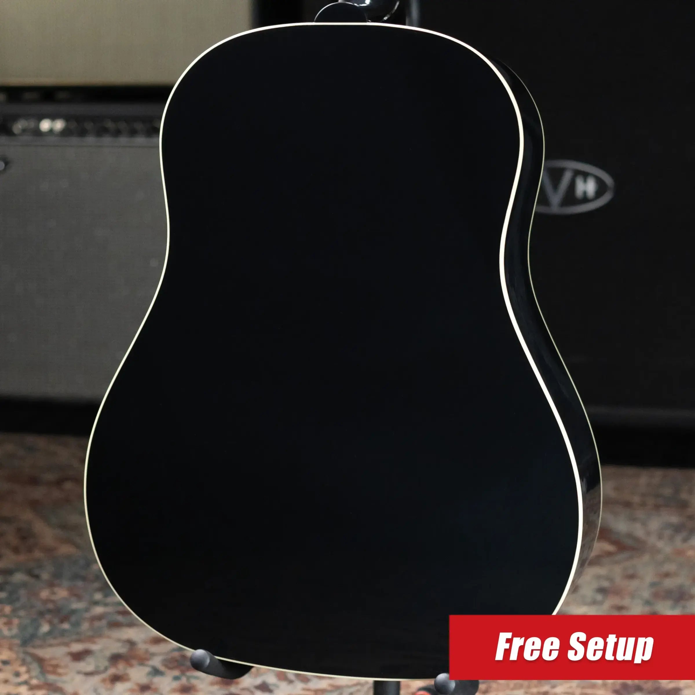 Gibson Custom Shop Made-2-Measure J-45 Standard Acoustic Guitar - Cobra Burst with Hardshell Case
