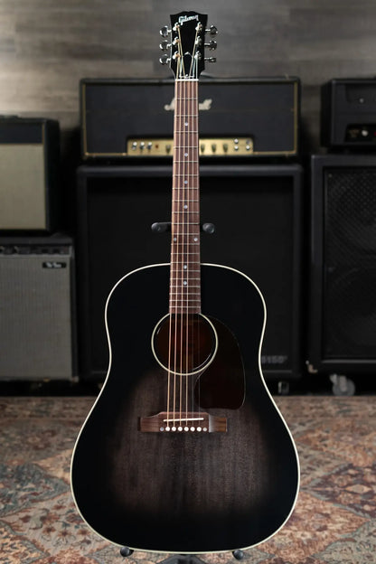 Gibson Custom Shop Made-2-Measure J-45 Standard Acoustic Guitar - Cobra Burst with Hardshell Case