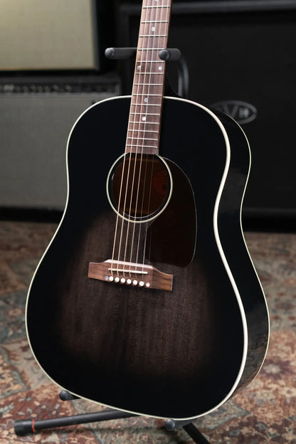 Gibson Custom Shop Made-2-Measure J-45 Standard Acoustic Guitar - Cobra Burst with Hardshell Case
