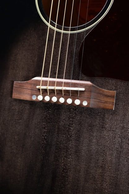Gibson Custom Shop Made-2-Measure J-45 Standard Acoustic Guitar - Cobra Burst with Hardshell Case