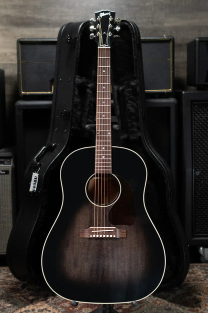 Gibson Custom Shop Made-2-Measure J-45 Standard Acoustic Guitar - Cobra Burst with Hardshell Case