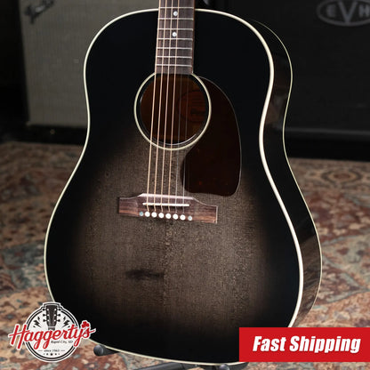 Gibson Custom Shop Made-2-Measure J-45 Standard Acoustic Guitar - Cobra Burst with Hardshell Case