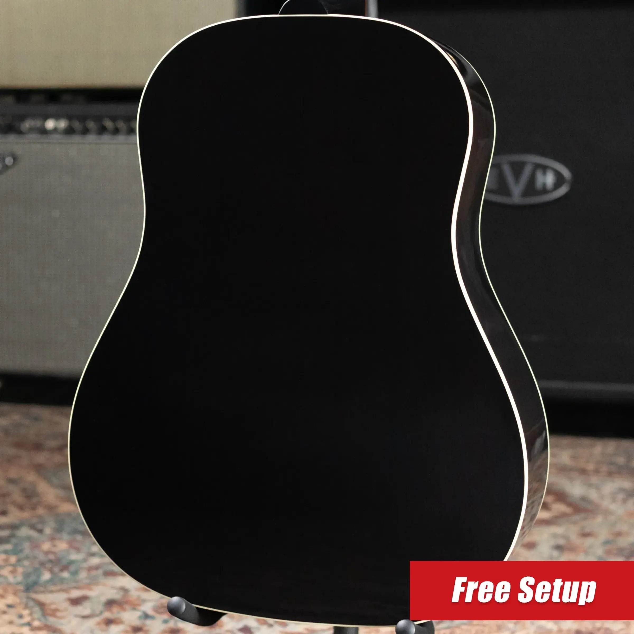 Gibson Custom Shop Made-2-Measure J-45 Standard Acoustic Guitar - Cobra Burst with Hardshell Case