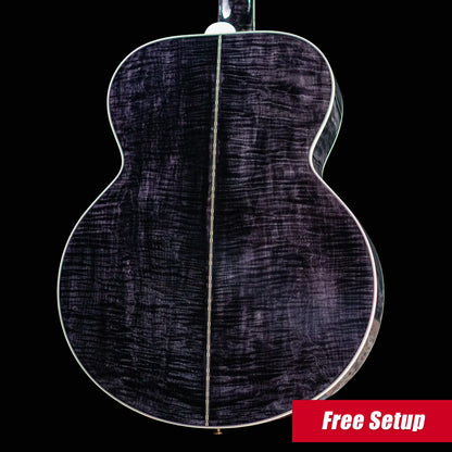 Gibson Custom Shop Made 2 Measure SJ-200 Standard Acoustic Guitar - Cobra Burst with Hardshell Case