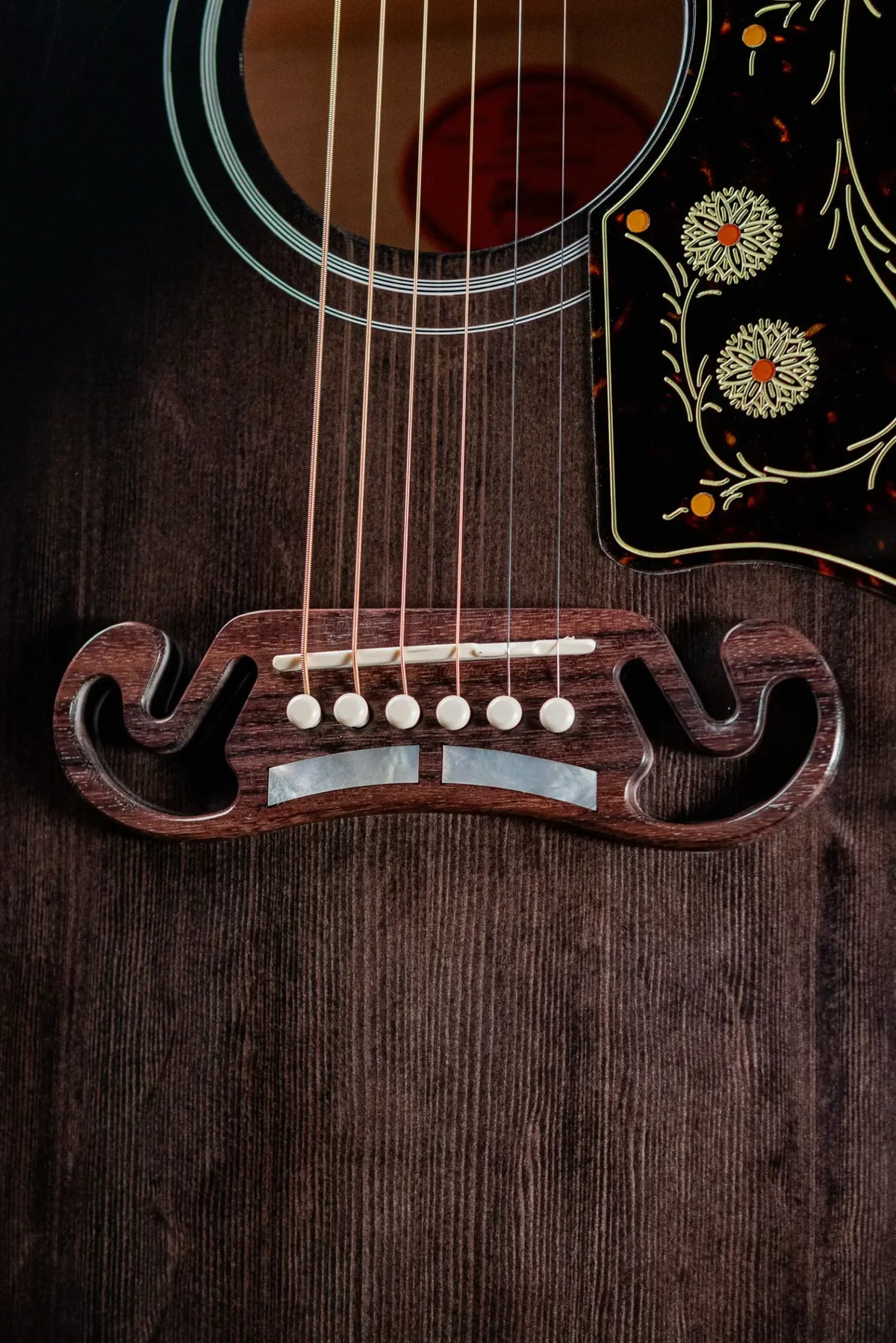 Gibson Custom Shop Made 2 Measure SJ-200 Standard Acoustic Guitar - Cobra Burst with Hardshell Case