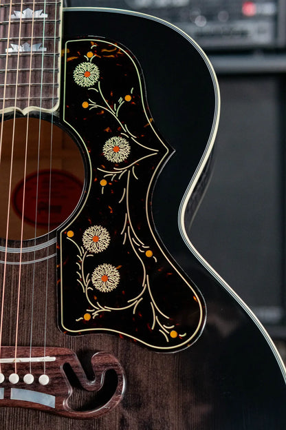 Gibson Custom Shop Made 2 Measure SJ-200 Standard Acoustic Guitar - Cobra Burst with Hardshell Case