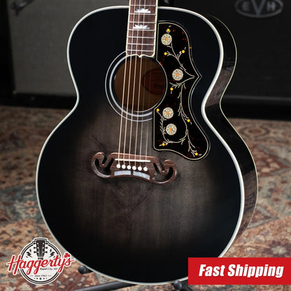 Gibson Custom Shop Made 2 Measure SJ-200 Standard Acoustic Guitar - Cobra Burst with Hardshell Case