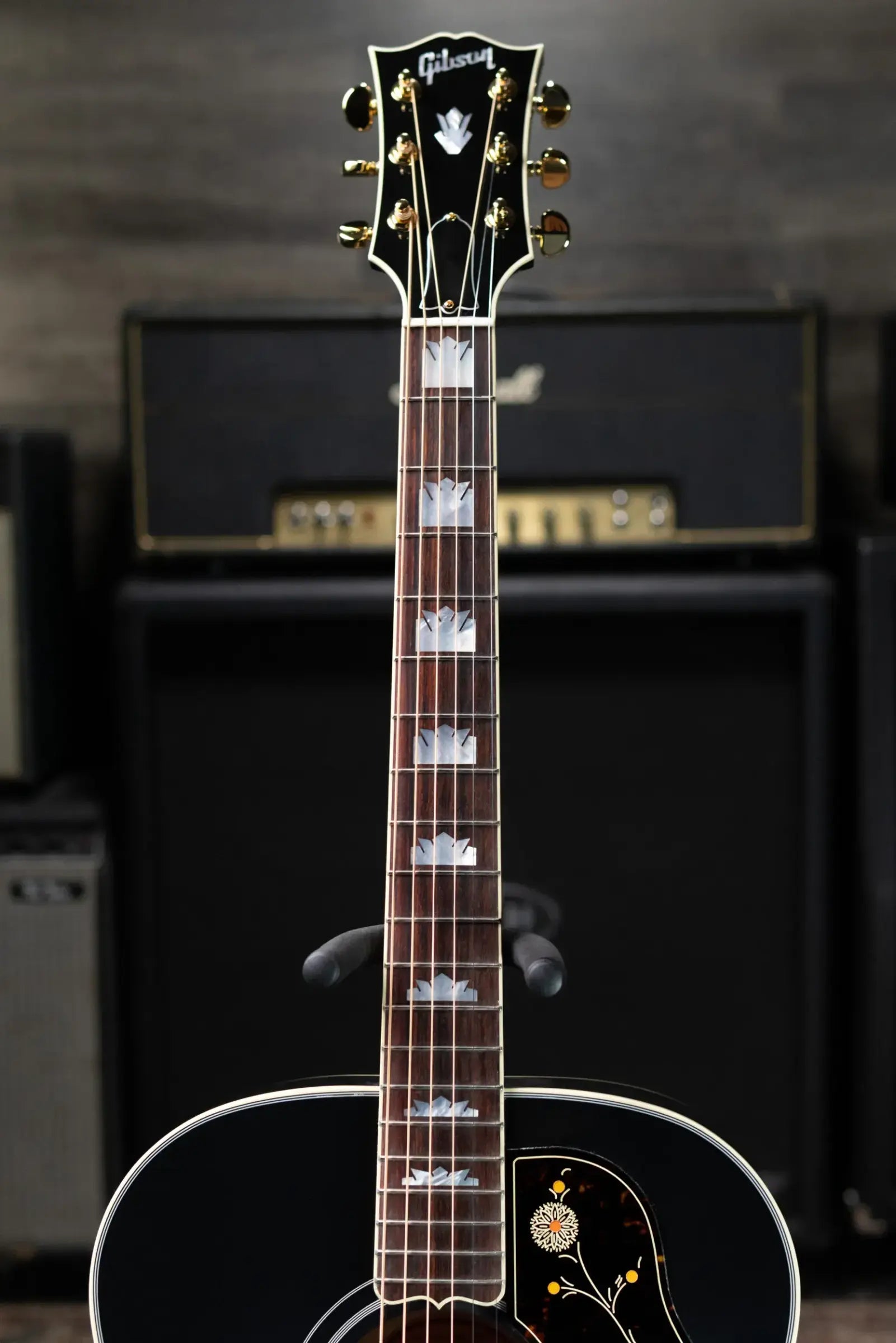 Gibson Custom Shop Made 2 Measure SJ-200 Standard Acoustic Guitar - Cobra Burst with Hardshell Case