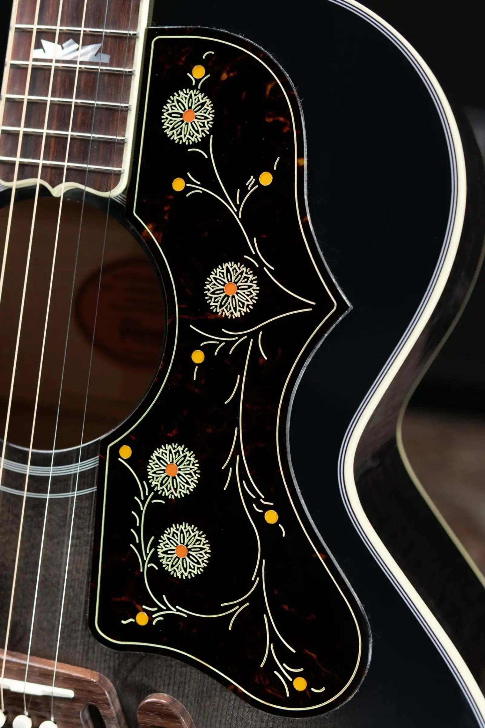 Gibson Custom Shop Made 2 Measure SJ-200 Standard Acoustic Guitar - Cobra Burst with Hardshell Case