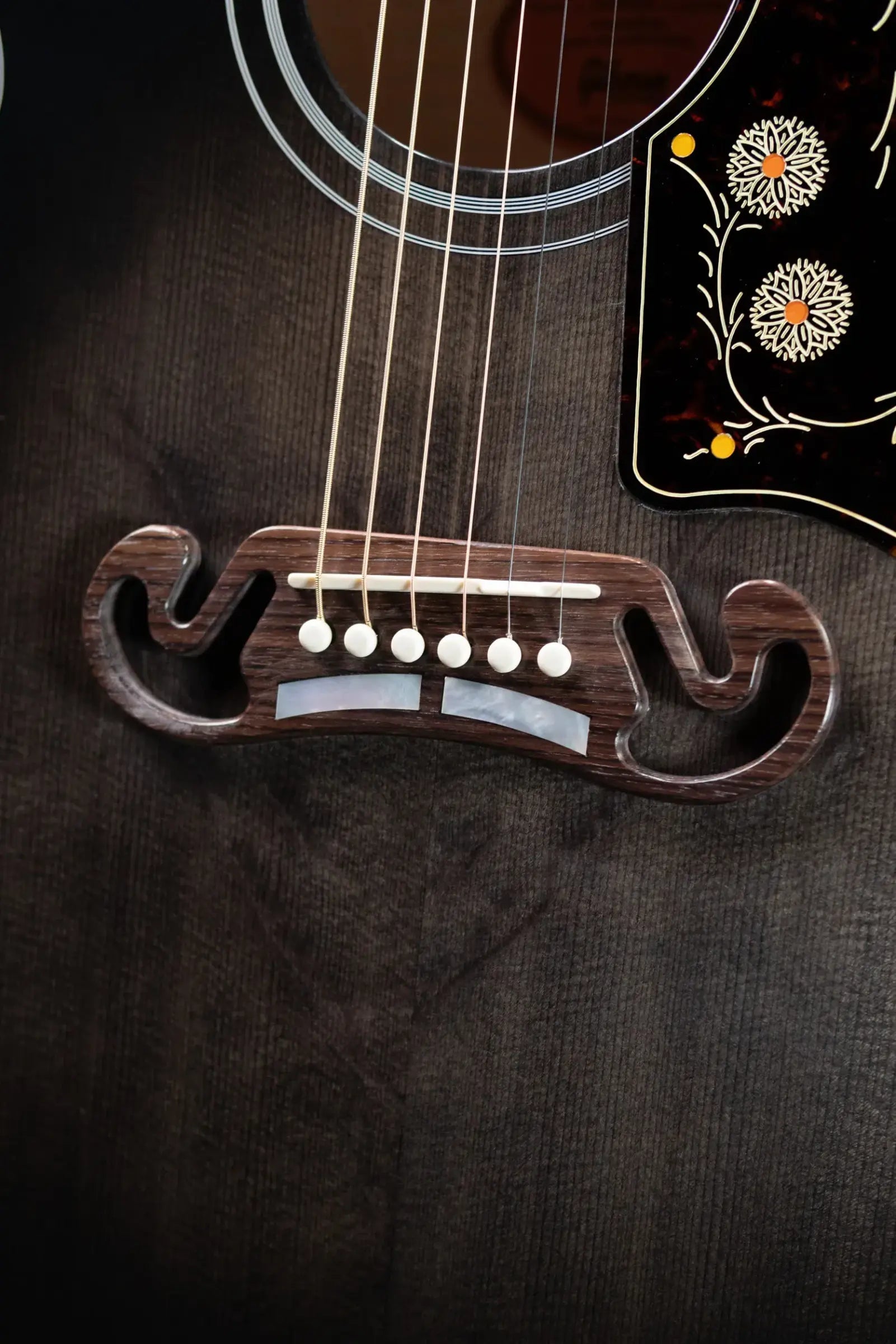 Gibson Custom Shop Made 2 Measure SJ-200 Standard Acoustic Guitar - Cobra Burst with Hardshell Case