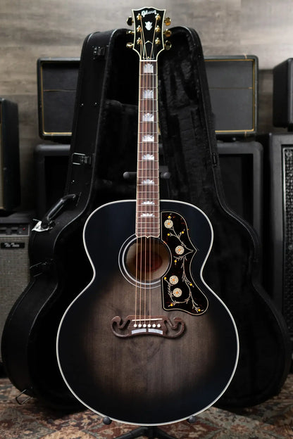 Gibson Custom Shop Made 2 Measure SJ-200 Standard Acoustic Guitar - Cobra Burst with Hardshell Case