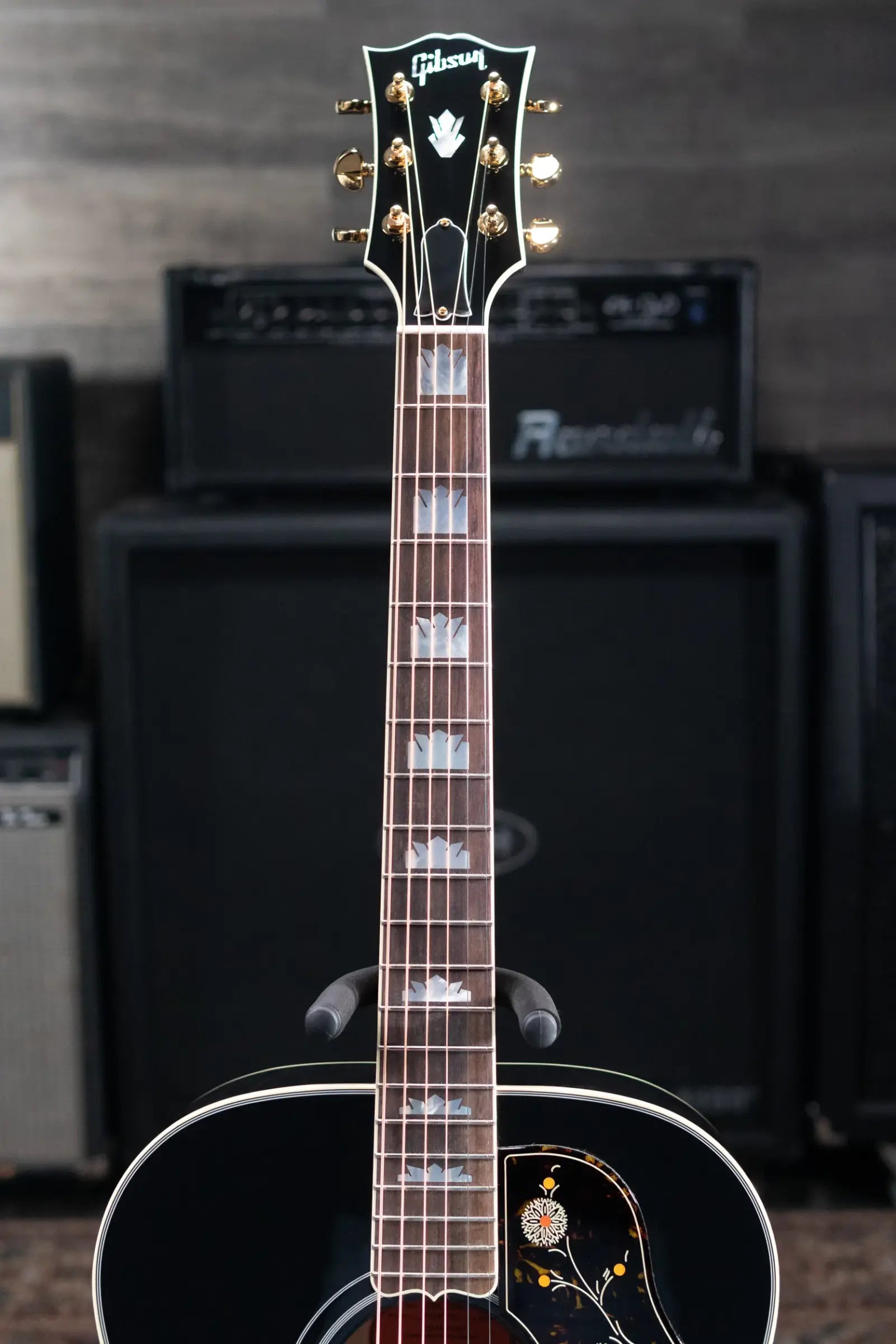 Gibson Custom Shop Made-to-Measure SJ-200 Standard Acoustic Guitar - Cobra Burst with Hardshell Case