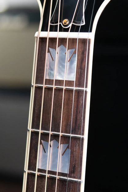 Gibson Custom Shop Made-to-Measure SJ-200 Standard Acoustic Guitar - Cobra Burst with Hardshell Case