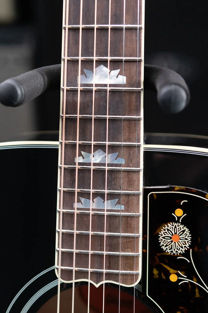 Gibson Custom Shop Made-to-Measure SJ-200 Standard Acoustic Guitar - Cobra Burst with Hardshell Case