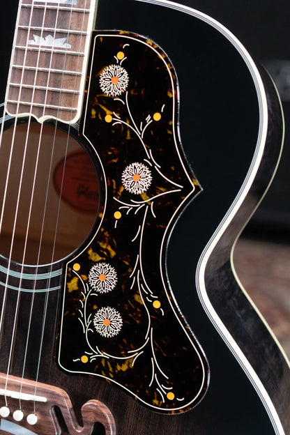 Gibson Custom Shop Made-to-Measure SJ-200 Standard Acoustic Guitar - Cobra Burst with Hardshell Case