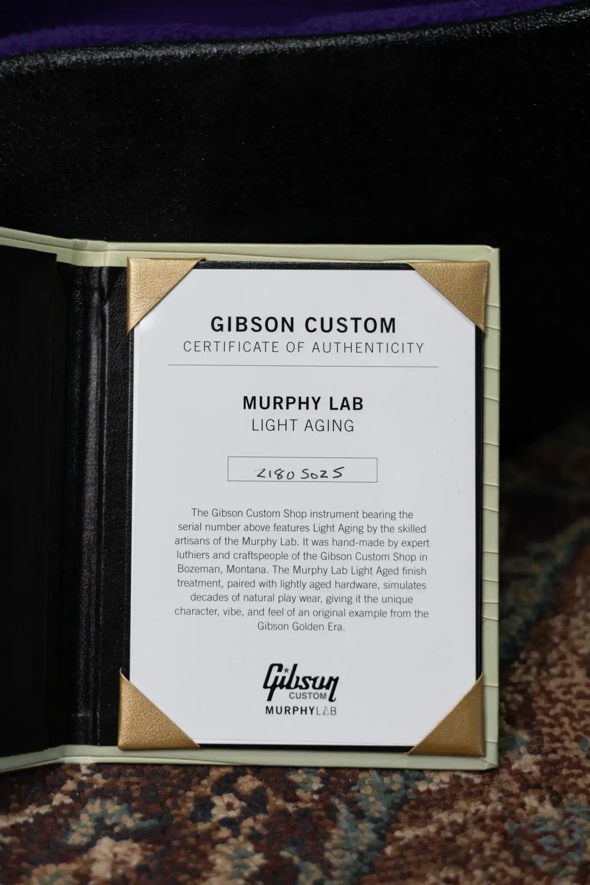 Gibson Custom Shop Murphy Lab 1929 Nick Lucas Acoustic Guitar - Argentine Grey with Hardshell Case - Used