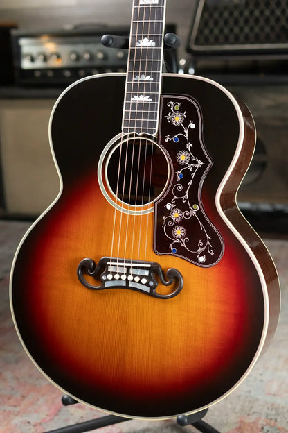 Gibson Custom Shop Pre-War SJ-200 Rosewood Acoustic - Vintage Sunburst with Hardshell Case