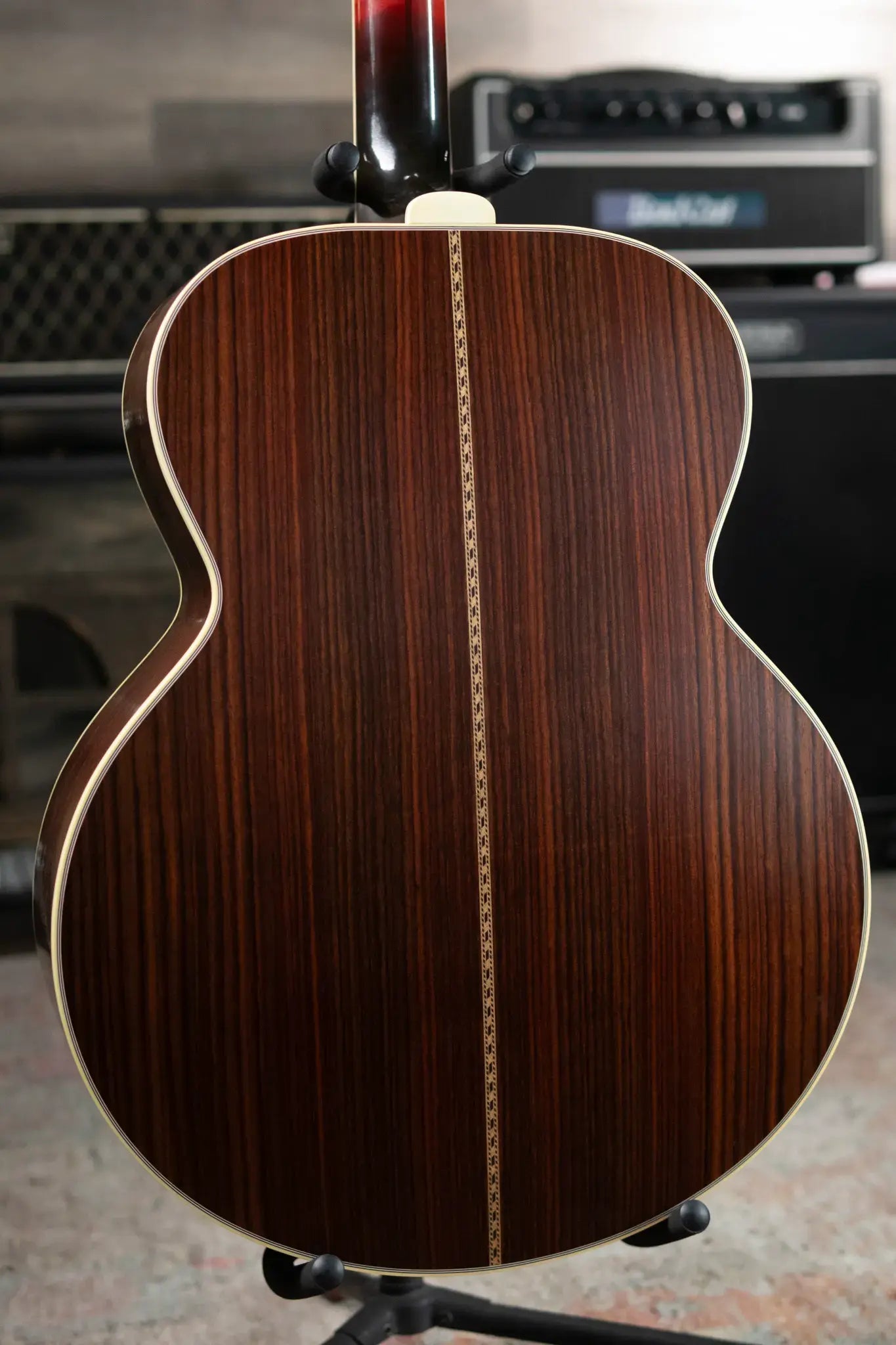 Gibson Custom Shop Pre-War SJ-200 Rosewood Acoustic - Vintage Sunburst with Hardshell Case