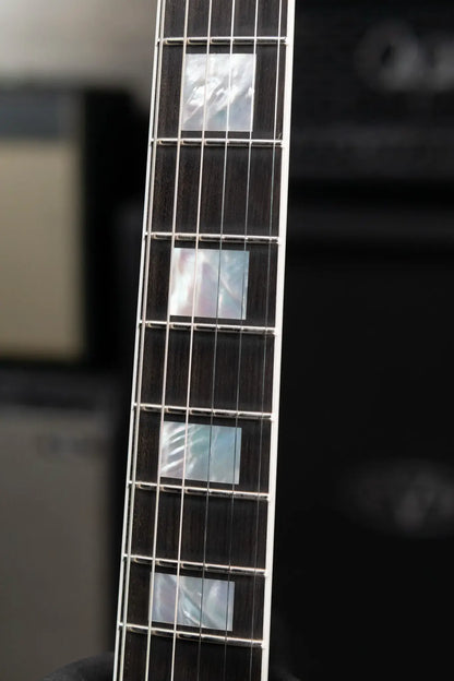 Gibson Custom Shop RD Custom Electric Guitar - Ebony with Hardshell Case