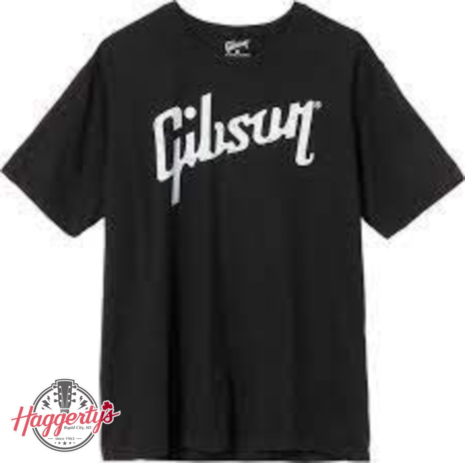 Gibson Distressed T-Shirt, L