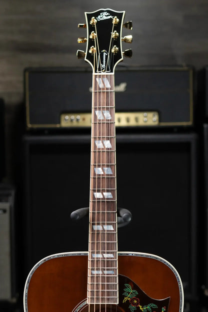 Gibson Dove Anniversary Limited Edition Acoustic/Electric Guitar - Cremona Burst with Hardshell Case