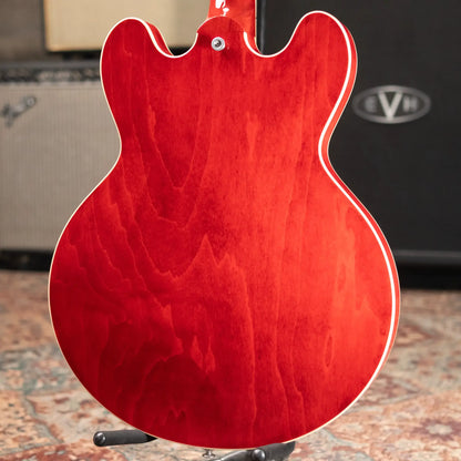 Gibson ES-330 Hollow Body Electric Guitar - Sixties Cherry with Hardshell Case