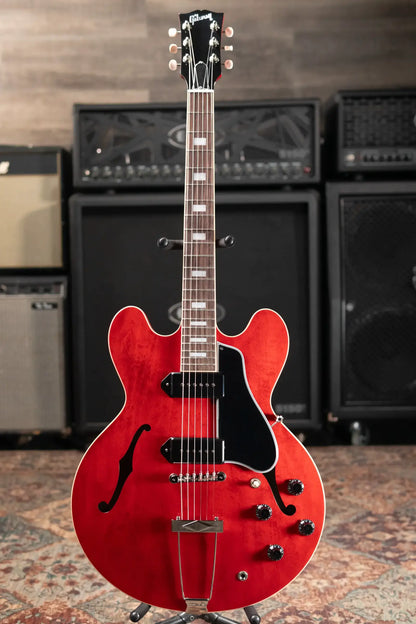 Gibson ES-330 Hollow Body Electric Guitar - Sixties Cherry with Hardshell Case