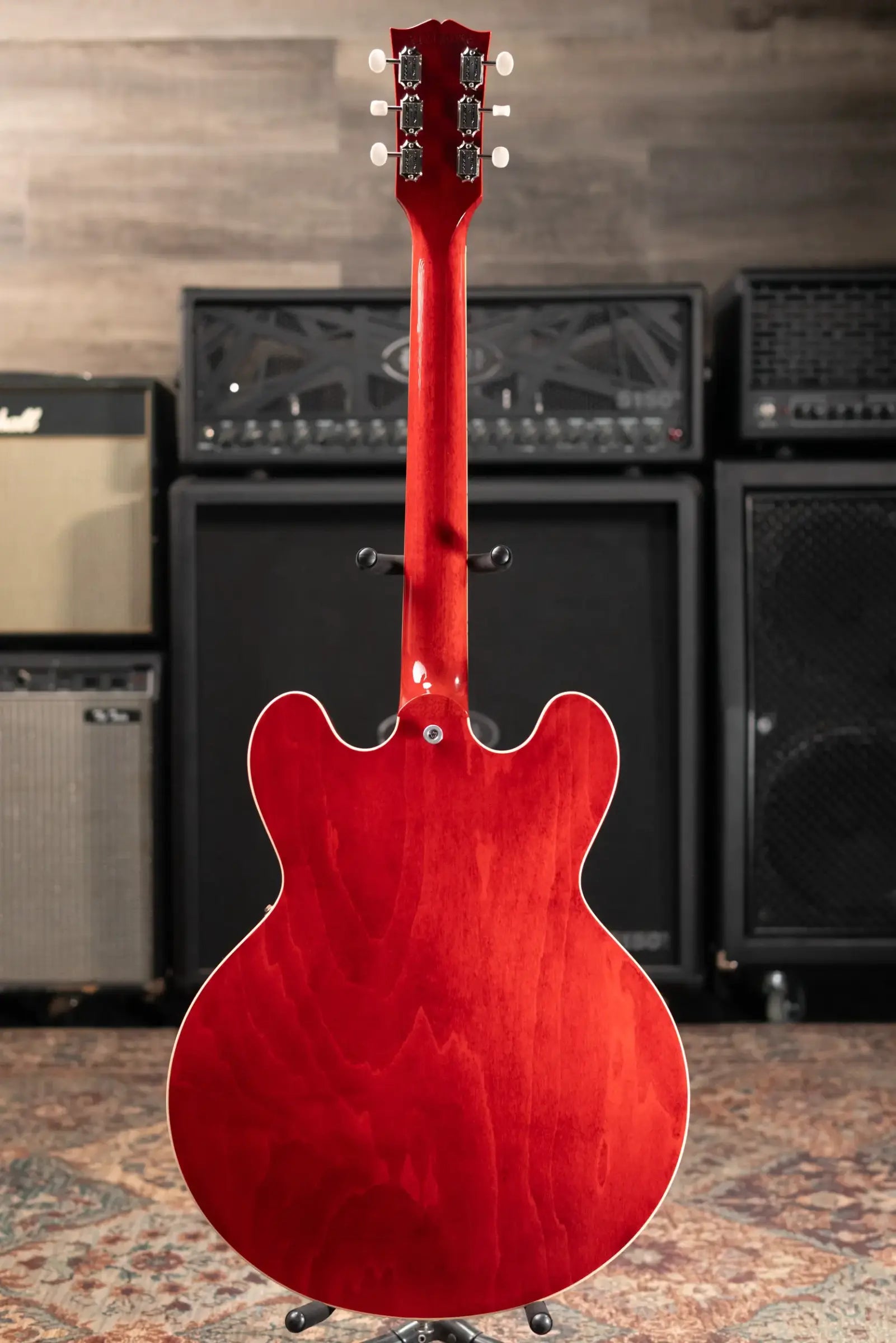 Gibson ES-330 Hollow Body Electric Guitar - Sixties Cherry with Hardshell Case