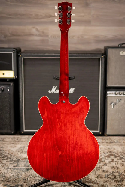 Gibson ES-330 Hollow Body Electric Guitar - Sixties Cherry with Hardshell Case