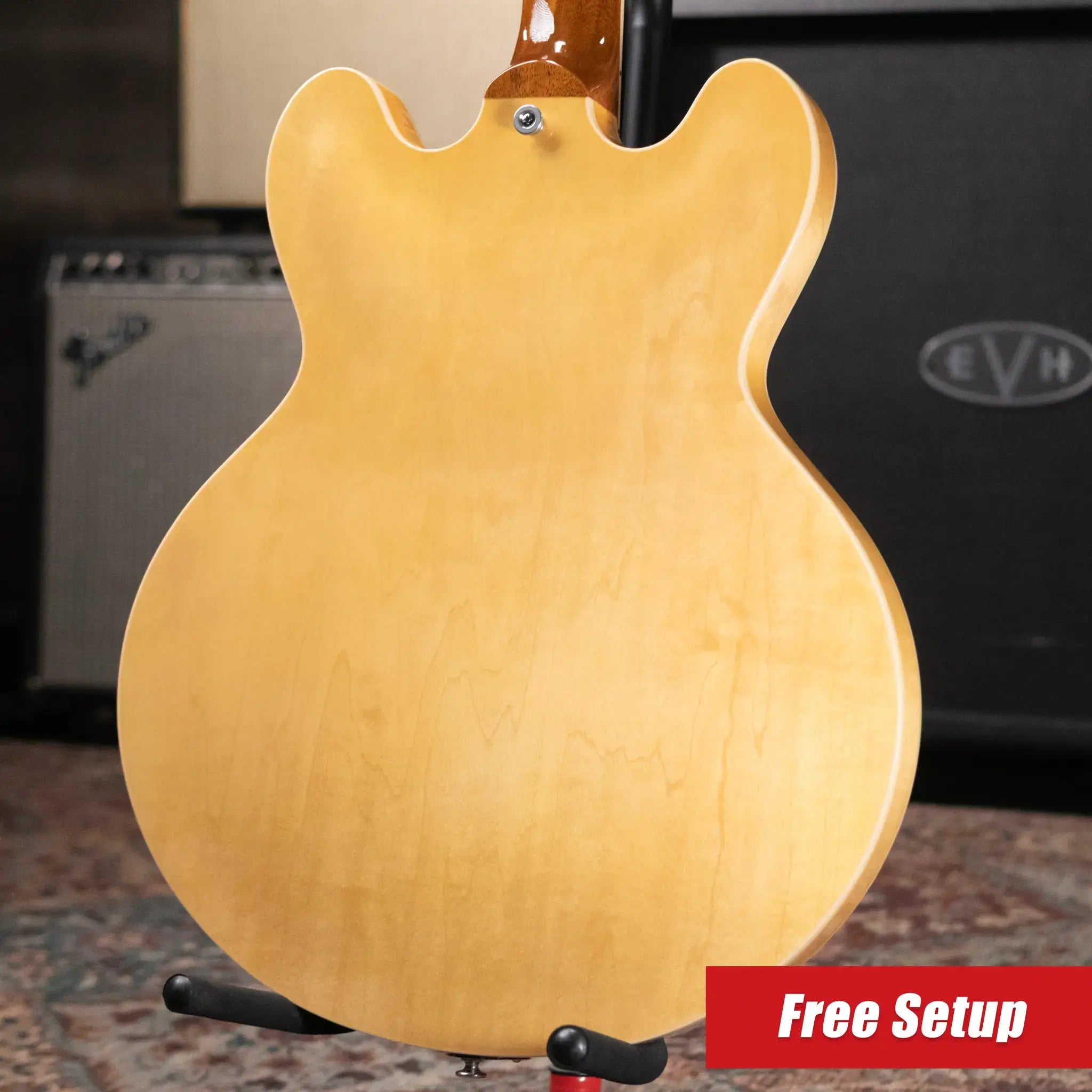 Gibson ES-330 Hollowbody Electric Guitar - Antique Natural with Hardshell Case