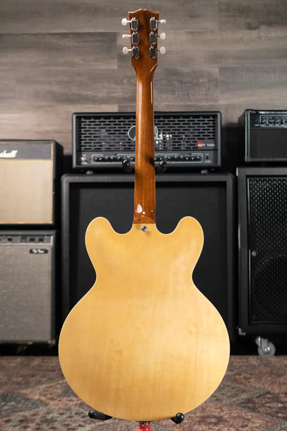 Gibson ES-330 Hollowbody Electric Guitar - Antique Natural with Hardshell Case