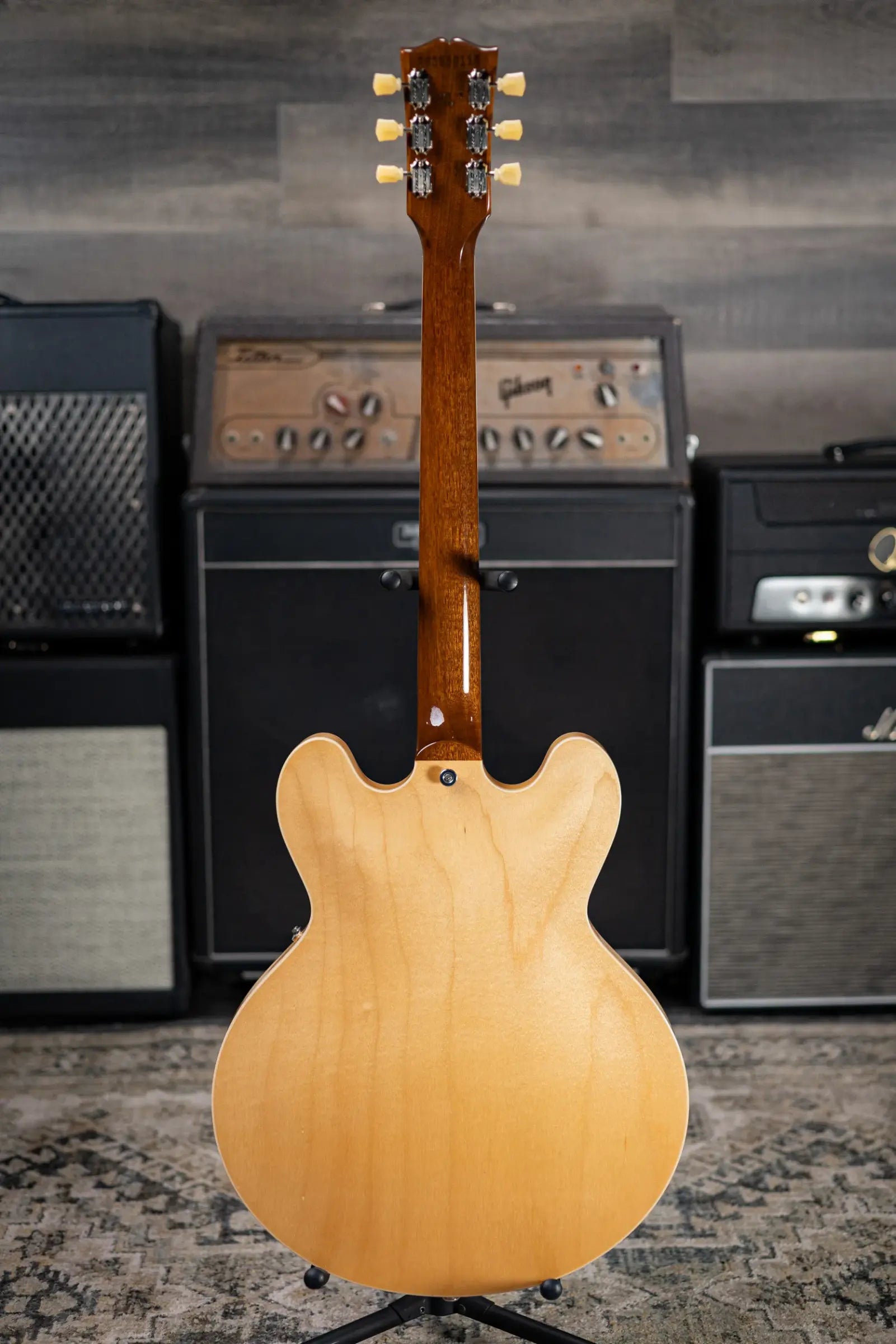 Gibson ES-335 50s Semi-Hollow Electric Guitar - Vintage Natural with Hardshell Case