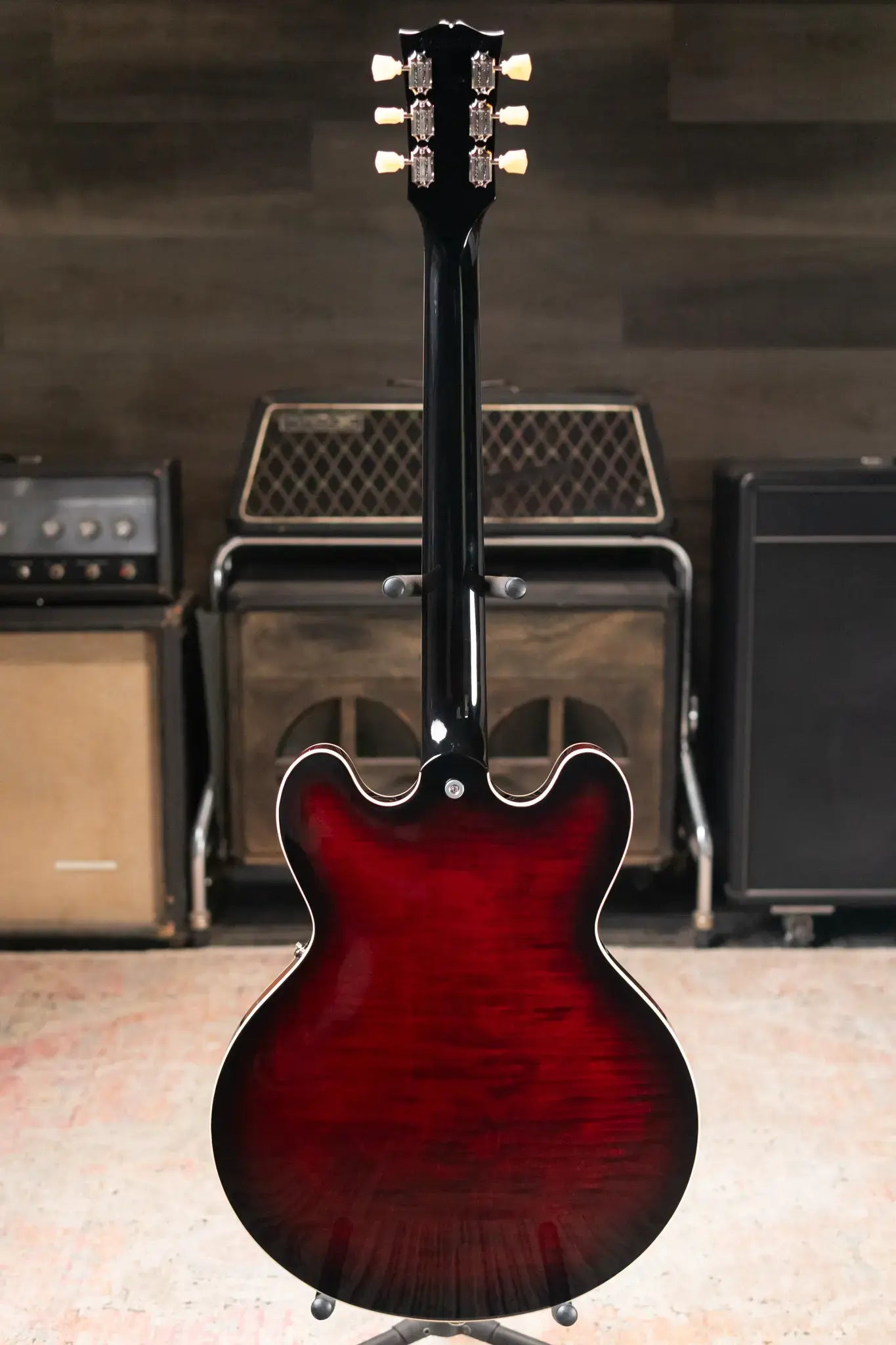 Gibson ES-335 Figured Semi-Hollow Electric Guitar - Blood Moon Burst with Hardshell Case
