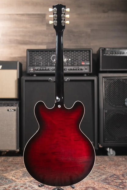 Gibson ES-335 Figured Semi-Hollow Electric Guitar - Blood Moon Burst with Hardshell Case