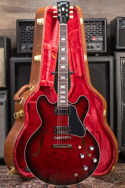 Gibson ES-335 Figured Semi-Hollow Electric Guitar - Blood Moon Burst with Hardshell Case