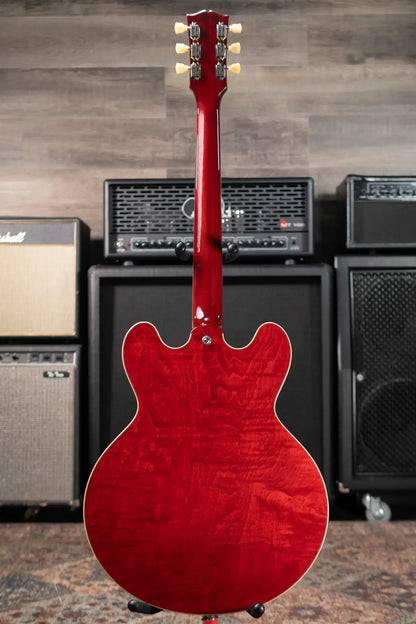 Gibson ES-335 Figured Semi-Hollow Electric Guitar - Sixties Cherry with Hardshell Case