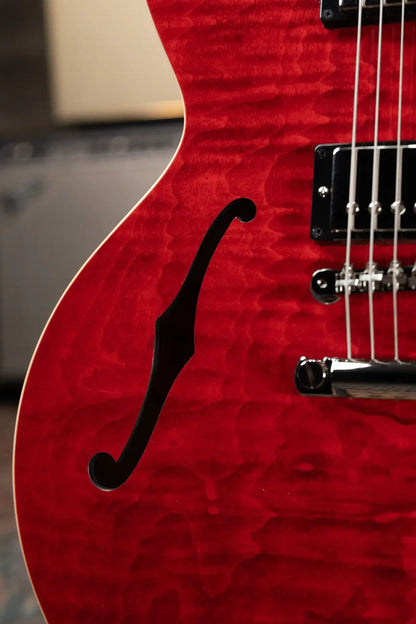 Gibson ES-335 Figured Semi-Hollow Electric Guitar - Sixties Cherry with Hardshell Case