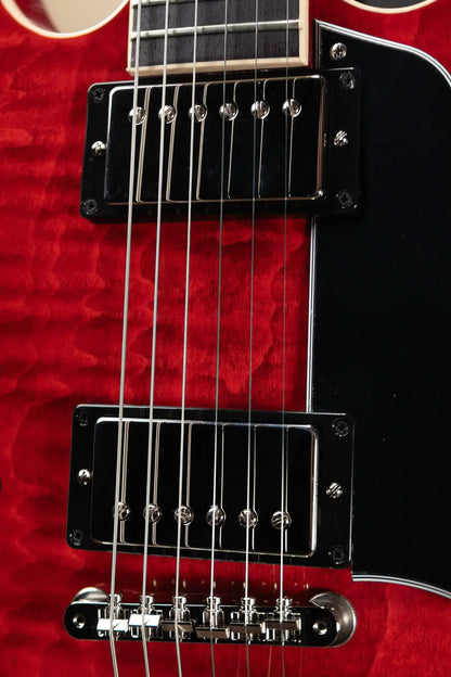 Gibson ES-335 Figured Semi-Hollow Electric Guitar - Sixties Cherry with Hardshell Case