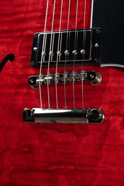 Gibson ES-335 Figured Semi-Hollow Electric Guitar - Sixties Cherry with Hardshell Case