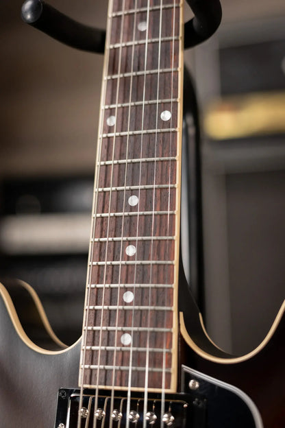 Gibson ES-335 Satin Semi-Hollow Electric Guitar - Smokehouse Satin with Hardshell Case