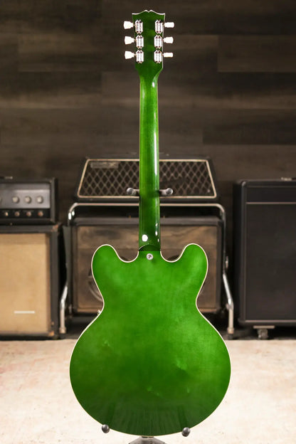 Gibson ES-335 Semi-Hollow Electric Guitar - Spearmint with Hardshell Case