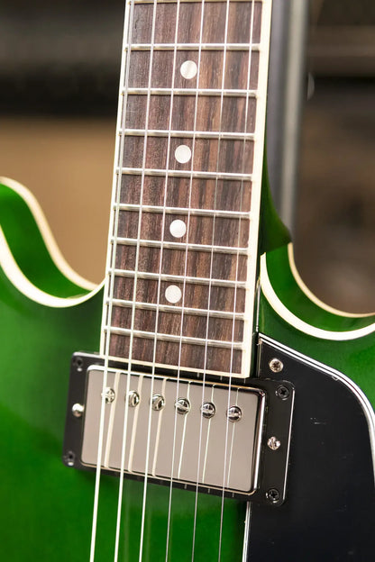 Gibson ES-335 Semi-Hollow Electric Guitar - Spearmint with Hardshell Case